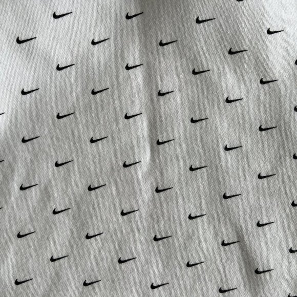 NIKE White Swoosh logo Hoodie - Picture 3 of 4
